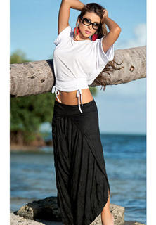 Flowing Wrap Pants Beach Wear